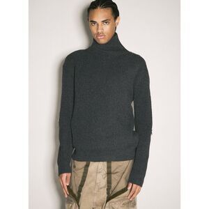 Y/Project Men Zip-Insert Knit Sweater
